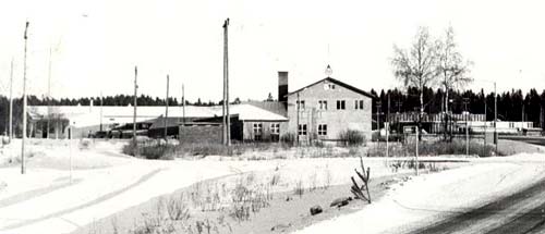 Anläggningen från söder år 1980.