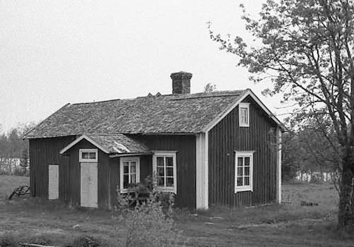 Skata-Hjalmars stuga 1980-talet.