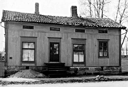 R. R. Eklunds barndomshem i slutet på 1950-talet