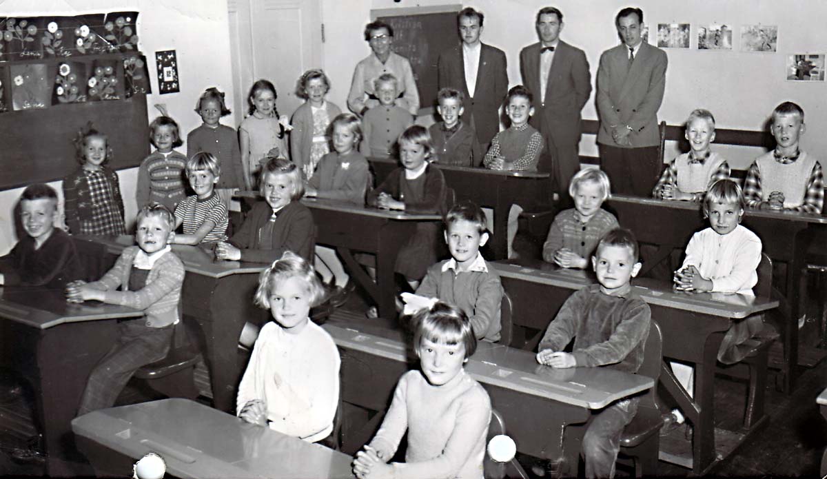 Normalskolans klass 1 1957-58