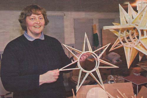Ann-Maj Smedman är ny stjärnmamma i Nykarleby.