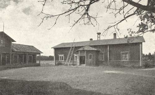 Kallenautio f. d. gästgivargård i Juupajoki.