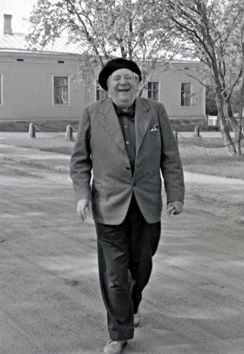 Josef Herler på Kyrkogatan.