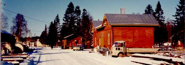 Gamla stationsområdet 1973.