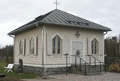 Kapellet efter renovering. 
