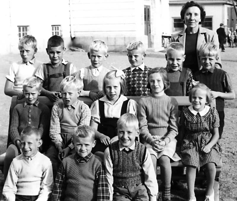 Normalskolans klass 2 1951—52