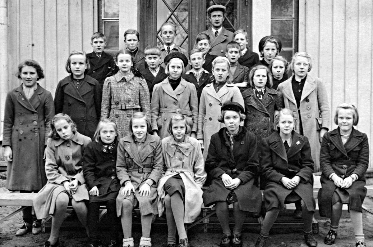 Nykarleby samskolas klass 3 1946—47