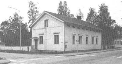 Föreningens sista samlingslokal i Frostes gård 1910—1917.