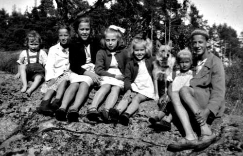 Källbacksungar 1949.