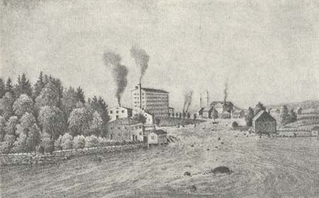 Tammerfors omkr. 1840.