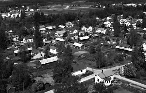 Staden från sydväst i slutet på 1920-talet.